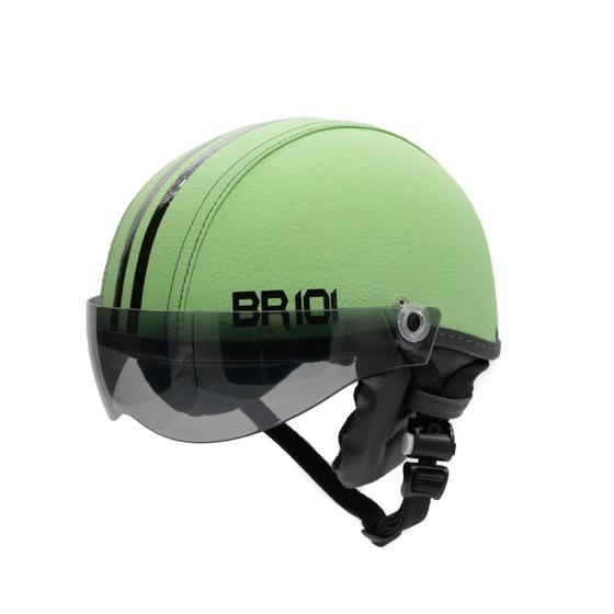 Imagem de Capacete Coquinho Br 101 Verde Pastel Vision Fume G