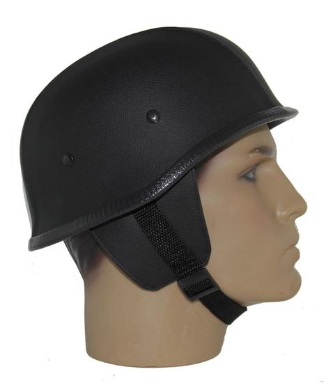 Imagem de Capacete Coquinho couro Para patinete Scooter lambretta m34c010