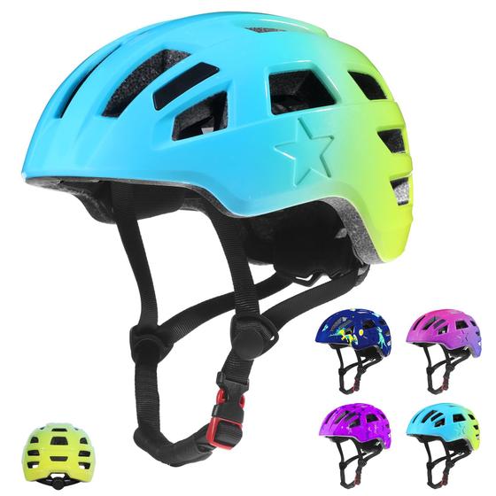 Imagem de Capacete de bicicleta infantil Zacro para meninos e meninas 2-5/5-8/8-14 anos