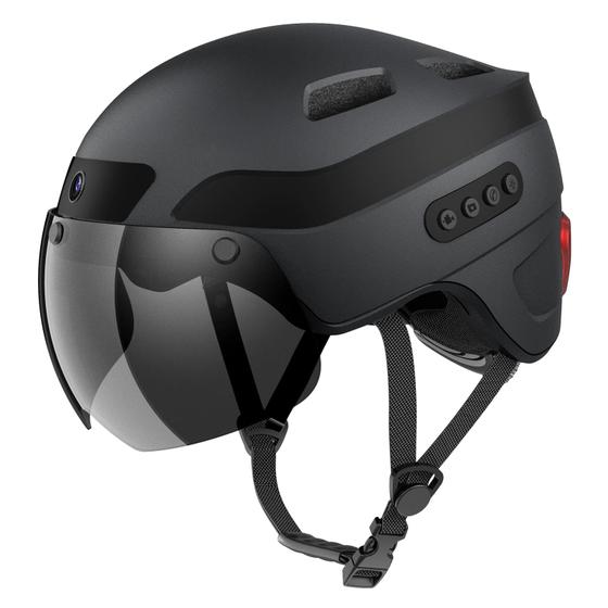 Imagem de Capacete de bicicleta KRACESS KRS-S1 Smart 1080P 60fps Câmera Bluetooth