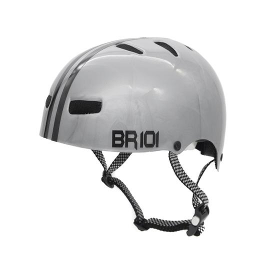 Imagem de Capacete De Bicicleta / Skate Br 101 Urbano Prata Gg