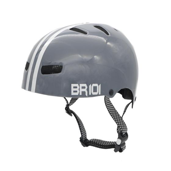 Imagem de Capacete De Bicicleta / Skate Br 101 Urbano Pro Cinza G