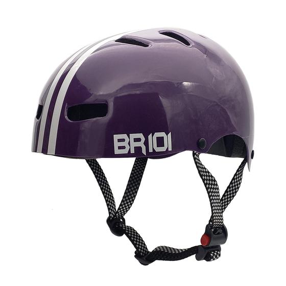 Imagem de Capacete De Bicicleta / Skate Br 101 Urbano Pro Roxo Pp