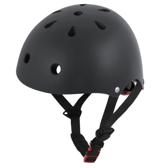 Imagem de Capacete de bicicleta Wisekiddy Toddler Kids 8-14 anos preto