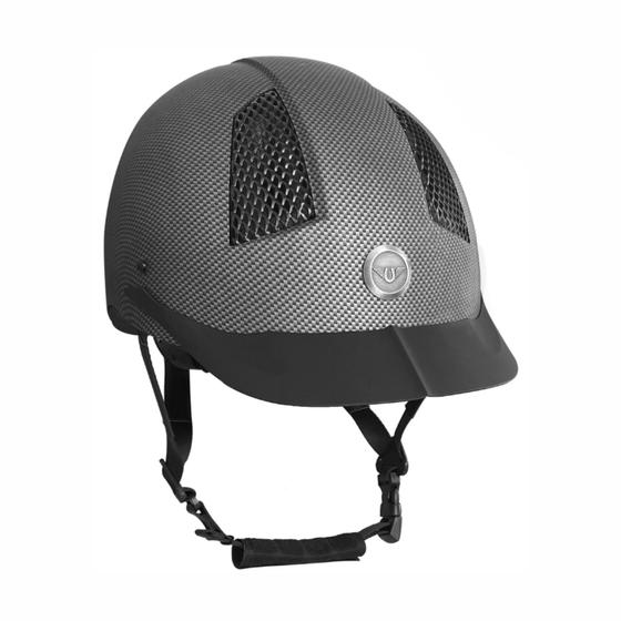 Imagem de Capacete de equitação equestre TuffRider Starter Carbon Fiber