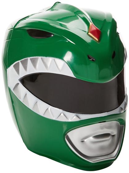 Imagem de Capacete de Fantasia Green Ranger - Tamanho Adulto