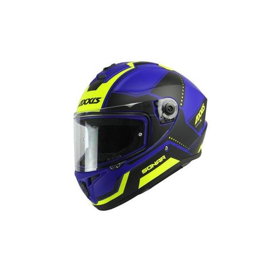 Imagem de Capacete de Moto Axxis Gecko SV Solid A0 Tamanho L - Branco Pérola