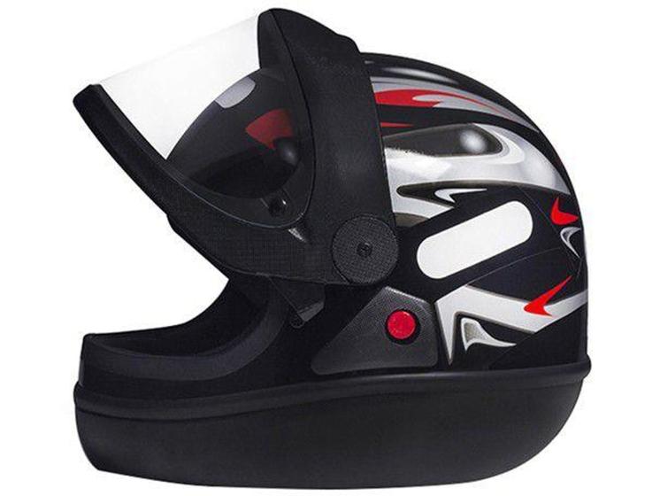 Capacete de Moto Fechado San Marino - GRAFIC Preto Menor preço em Capacete de Moto Fechado San Marino - GRAFIC Preto