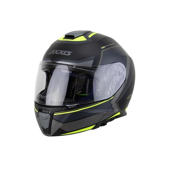 Imagem de Capacete de Motocicleta Axxis Hawk SV Tamanho XL Azul Fosco