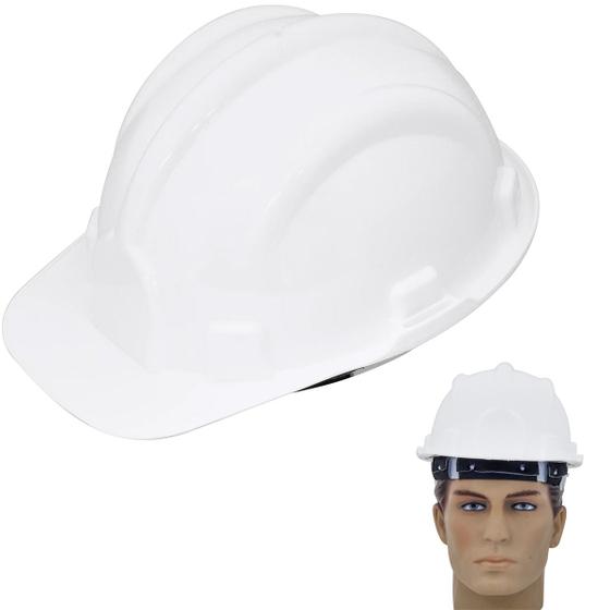 Imagem de Capacete de Segurança Aba Frontal Epi Obra Branco Delta Plus