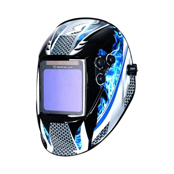 Imagem de Capacete De Soldagem Com Escurecimento Automático Movido a Energia Solar Com Sensor True Color 4