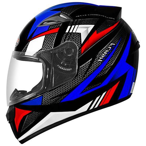 Imagem de Capacete Ebf New Spark Flash Azul e Vermelho