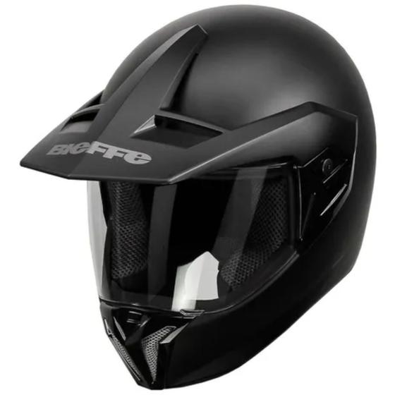 Imagem de Capacete Enduro Bieffe 3 Sport Classic Preto Fosco