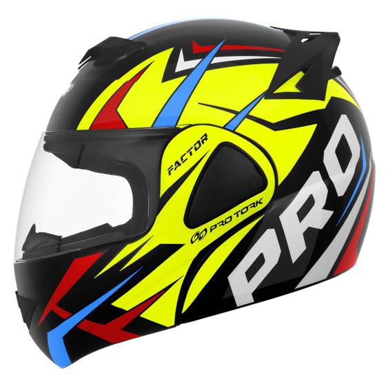 Imagem de Capacete Escamoteável V-pro Jet Factor Brilhante