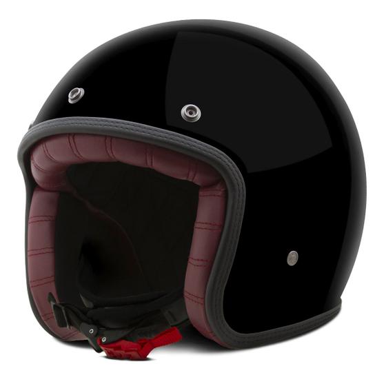 Imagem de  Capacete Etceter Solid Special Aberto Moto Custom Café Racer Street Tracker Scrambler