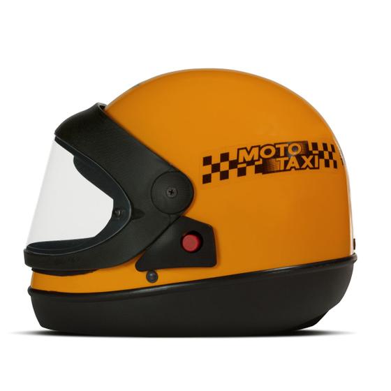 Imagem de Capacete Fechado Integral Pro Tork Sport Moto Amarelo Moto Táxi Barato