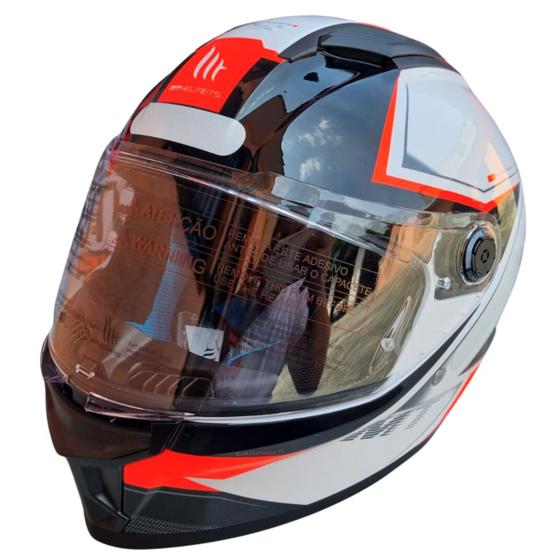 Imagem de Capacete Fechado Mt Stinger 2 SR A5 Red Gloss