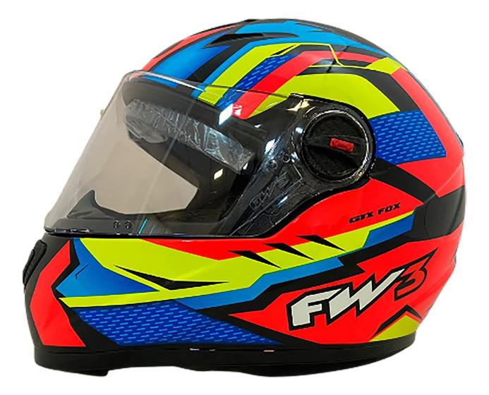 Imagem de Capacete fw3 gtx fox laranja 60