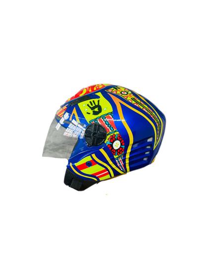 Imagem de Capacete Fw3 Moto Aberto Pintado E Envernizado 5 Continentes