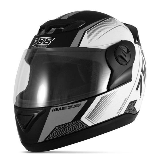 Capacete g6 pro series branco/grafite 60 Menor preço em Capacete g6 pro series branco/grafite 60