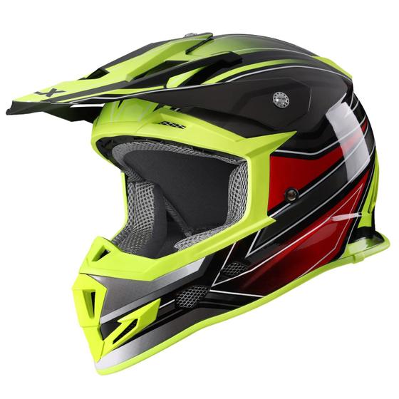 Imagem de Capacete GLX GX23 Dirt Bike Off-Road Motocross ATV DOT para adulto