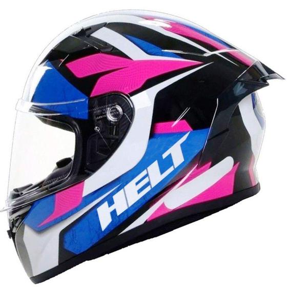 Imagem de Capacete helt aero rosa