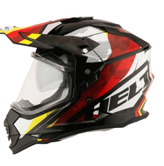 Imagem de Capacete Helt Cross Glass Drakar original