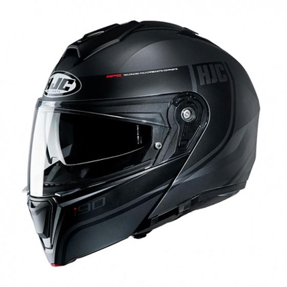 Imagem de Capacete Hjc I90 Davan Preto 59 F016