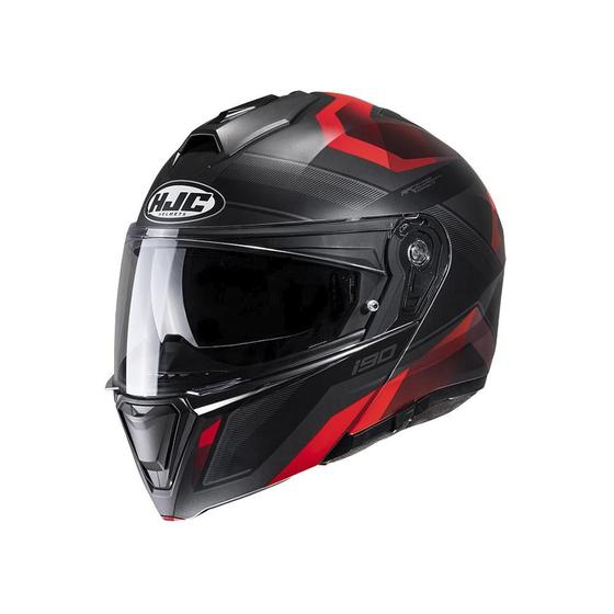 Imagem de Capacete Hjc I90 Lark Vermelho E Preto 58 F016