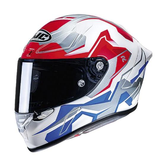 Imagem de Capacete Hjc Rpha 1 Nomaro Vermelho Branco Azul E Cinza 58 F016