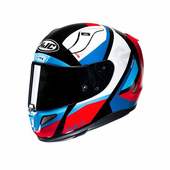 Imagem de Capacete Hjc Rpha 11 Seeze Azul Vermelho E Branco 56