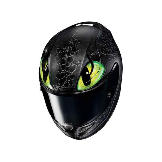 Imagem de Capacete Hjc Rpha 11 Toothless Universal Mc4sf Preto 56 F016