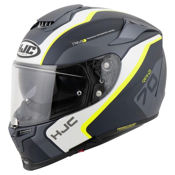 Imagem de Capacete Hjc Rpha 70 Kroon Preto Branco E Verde 56