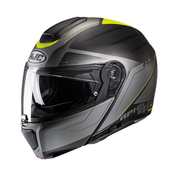 Imagem de Capacete Hjc Rpha 90s Cadan Preto Cinza E Verde 61