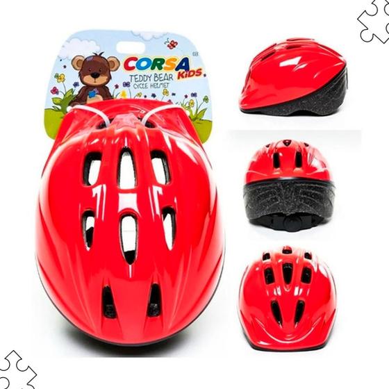 Imagem de Capacete Infantil Bicicleta Corsa Kids C/ Regulagem Cores