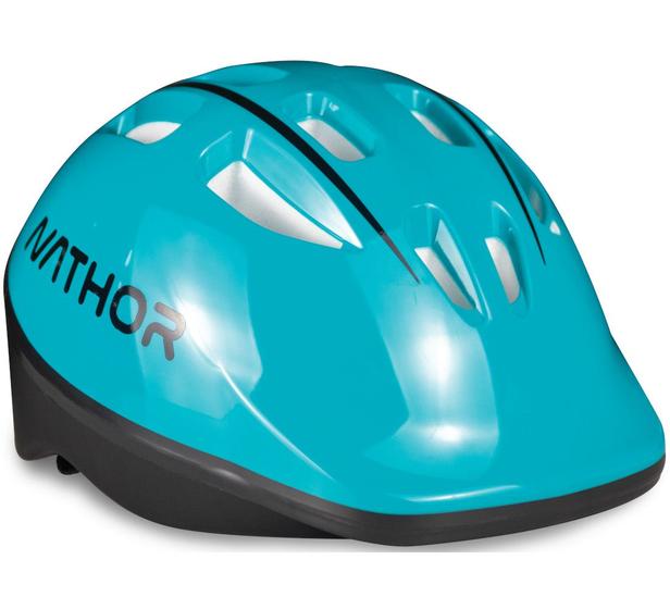 Imagem de Capacete Infantil com Regulagem Azul Turquesa