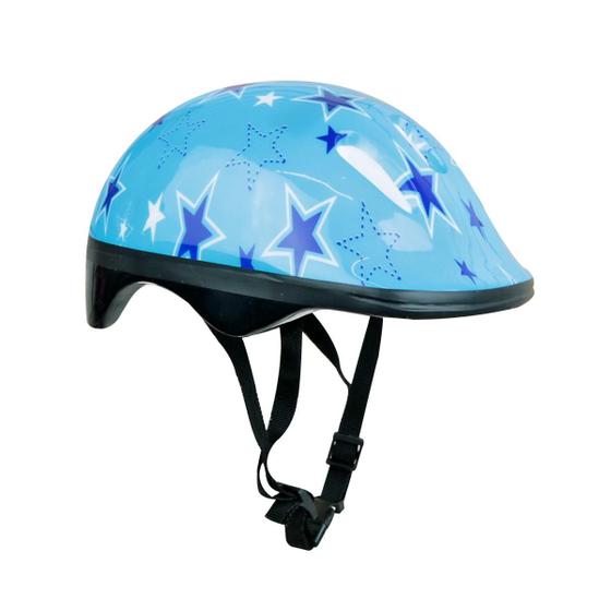 Imagem de Capacete infantil de plástico azul 54cm