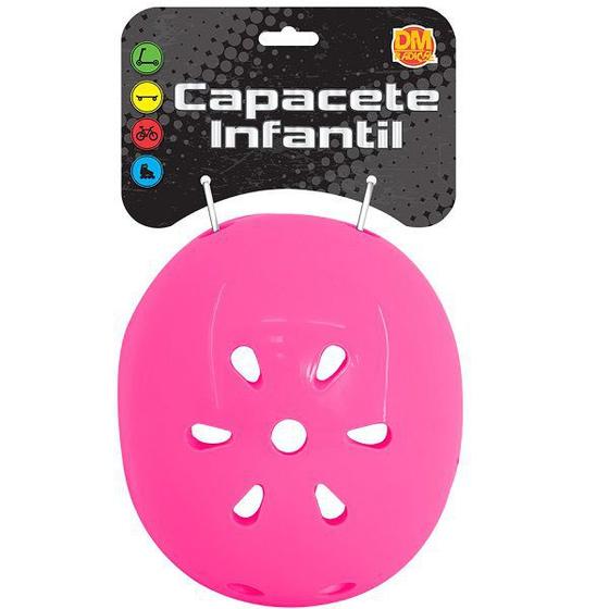 Imagem de Capacete Infantil DM Radical Rosa Tamanho M DM TOYS DMR5953