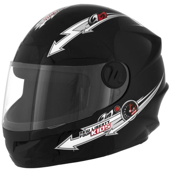 Imagem de Capacete Infantil Fechado Pro Tork Liberty 4 Four Kids Para Criança Masculino e Feminino Tamanho 54