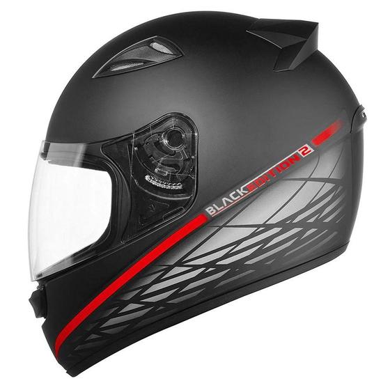 Imagem de Capacete Integral Unissex EBF New Spark Black Edition 2 Pintura Fosca Cores