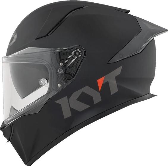 Imagem de Capacete kyt r2r plain matt black /e06 61/xl
