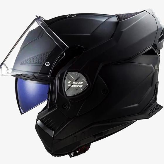 Imagem de Capacete ls2 Advant X FF901 Preto Fosco Robocop Escamoteável