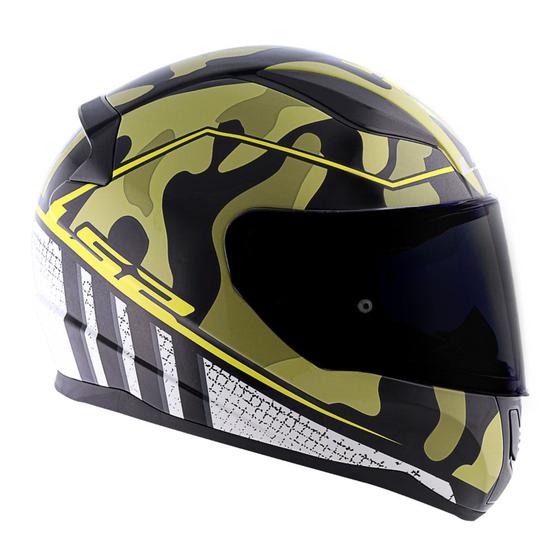 Imagem de Capacete ls2 bravado blk/cam/ylw