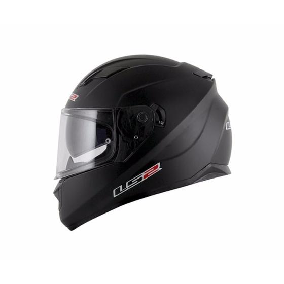 Imagem de Capacete LS2 FF320 Monocolor Preto Fosco Tamanho:60