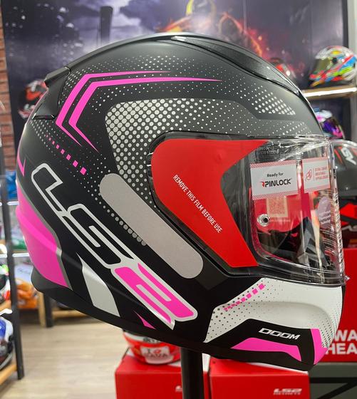 Imagem de Capacete LS2 FF353 Doom Matte Pink