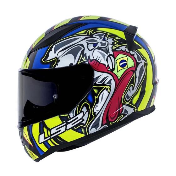 Imagem de Capacete LS2 FF353 Rapid Alex Barros Blue