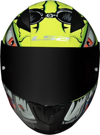 Imagem de Capacete Ls2 FF353 Rapid Badass - Amarelo - 60 (G)