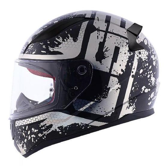 Imagem de Capacete LS2 FF353 Rapid Spy Preto Prata