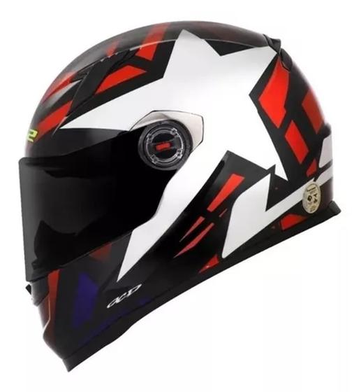 Imagem de Capacete Ls2 FF358 Classic Starwar wht/red