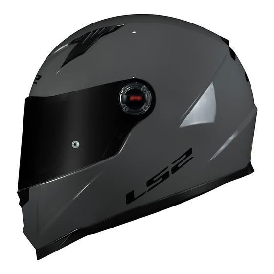 Imagem de Capacete LS2 FF358 Monocolor Nardo Grey Cinza Brilhante Masculino e Feminino